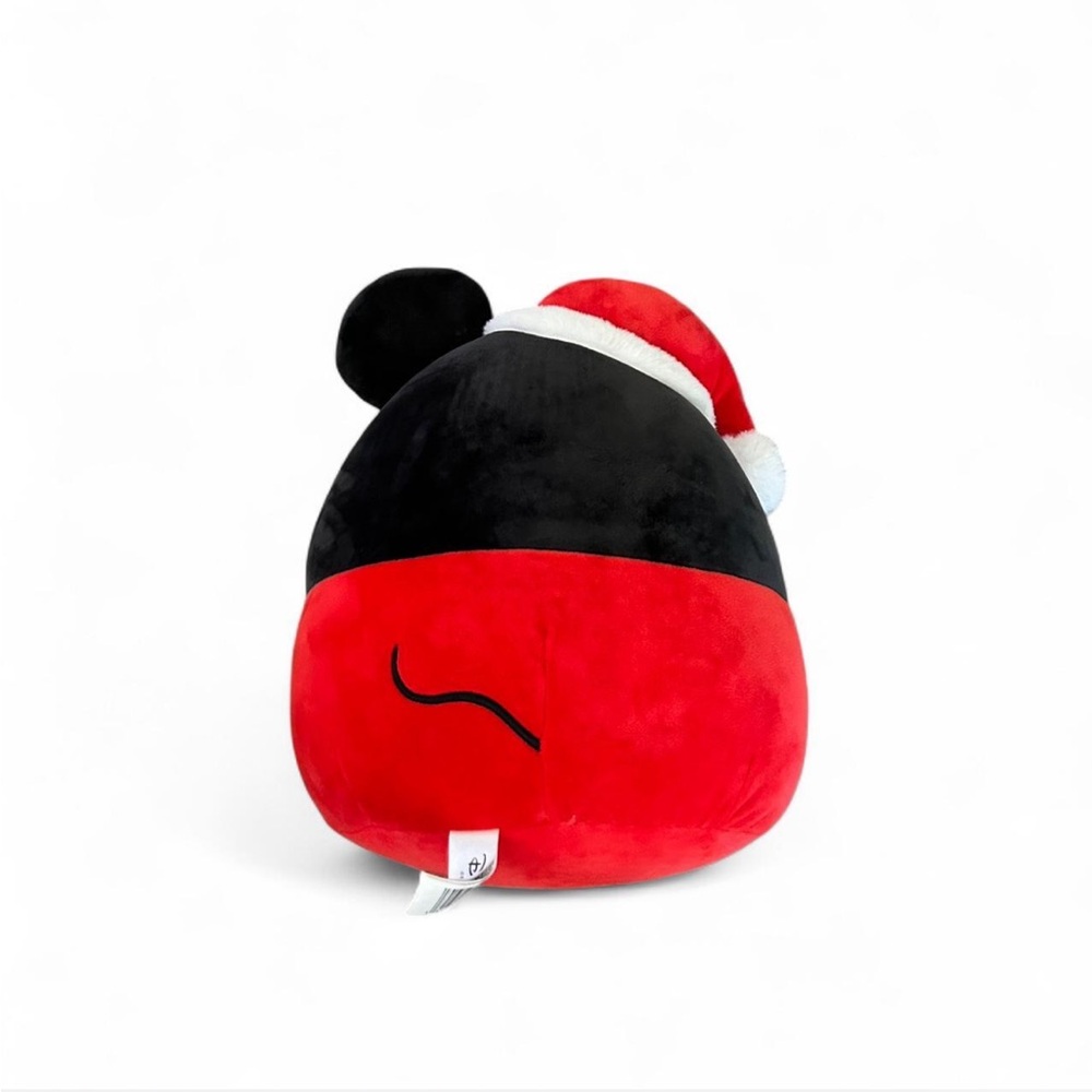 Squishmallows Disney Red, Black, & White Holiday Santa Mickey Mouse Soft Plush - Picture 2 of 7
